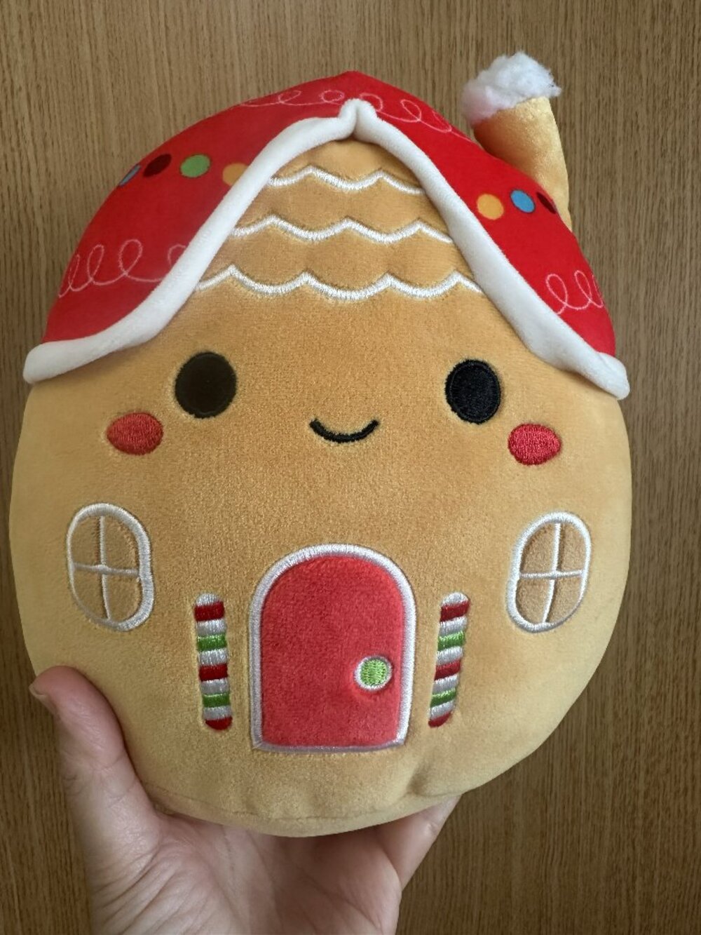Squishmallows Casa Gingerbread House Plush Toy